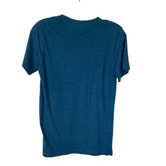 Mens Graphic Tshirt Dad of Girls #Outnumbered Blue Size Large - Picture 2 of 7